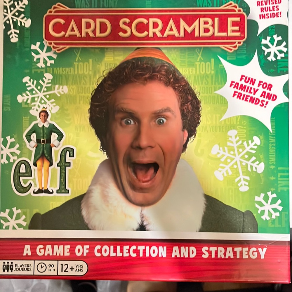 Card Scramble Elf game